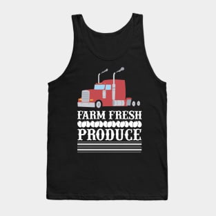 Farm Fresh Produce T Shirt For Women Men Tank Top